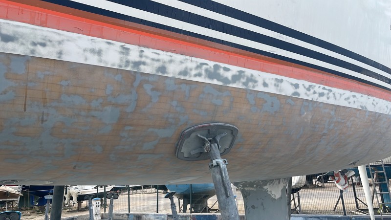 sablage et traitement epoxy NAUTIX pour ce XP38