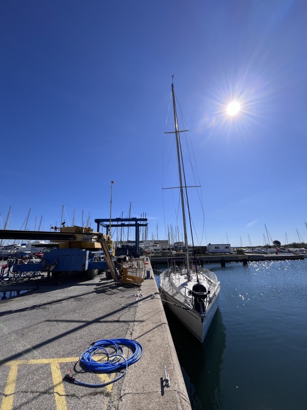Remplacement du Gréement Dormant sur Sun Légende 41 à Port-Saint-Louis-du-Rhône