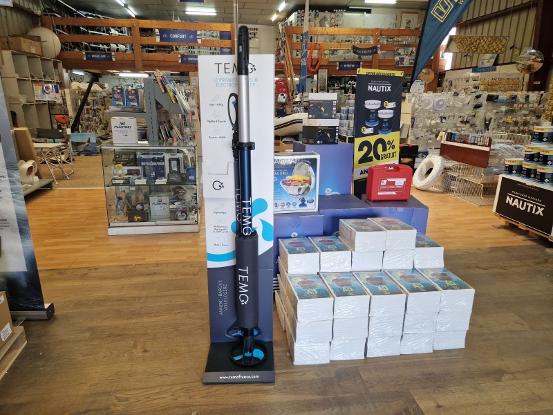 Moteur électrique Temo pour annexe de bateau en stock dans votre magasin Accastillage diffusion à  Martigues