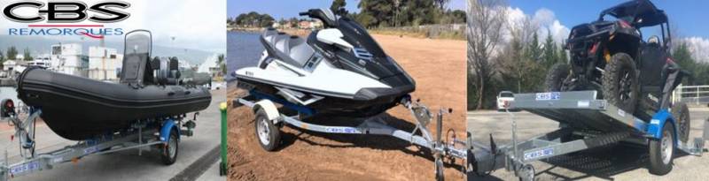 vente remorque cbs jet ski bateau à moteur martigues