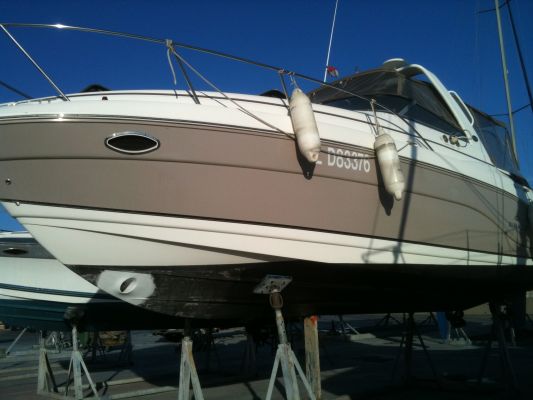 Réalisation propulseur d'étrave sur vedette à moteur