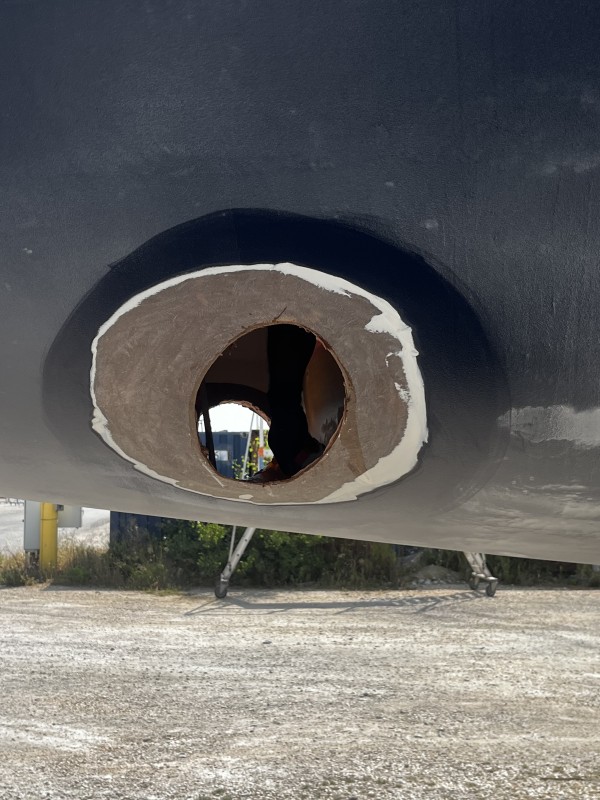 propulseur d étrave Sun Odyssey 