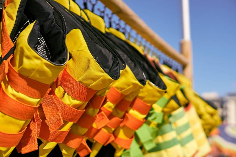 Gilets de sauvetage gonflables Martigues